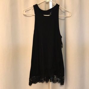 Sleeveless long tank